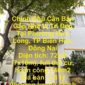 Chính Chủ Cần Bán Gấp Nhà Vị Trí Đẹp Tại Phường Bửu Long, TP Biên Hòa, Đồng Nai